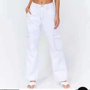 Princess Polly Utility Cargo denim jeans